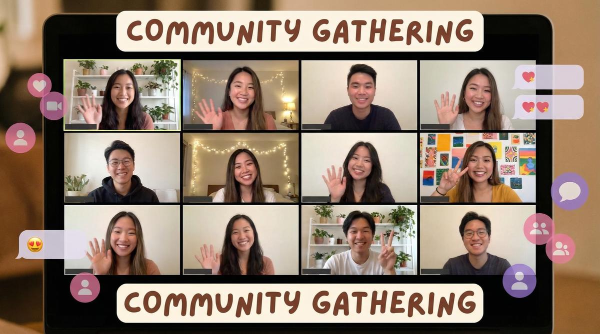 溏心vlog社区互动